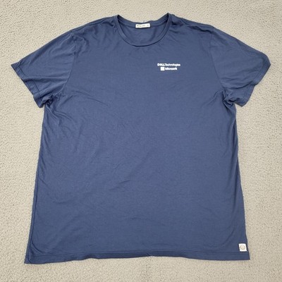 Marine Layer Shirt Mens XL Blue Dell Technologies Microsoft Graphic