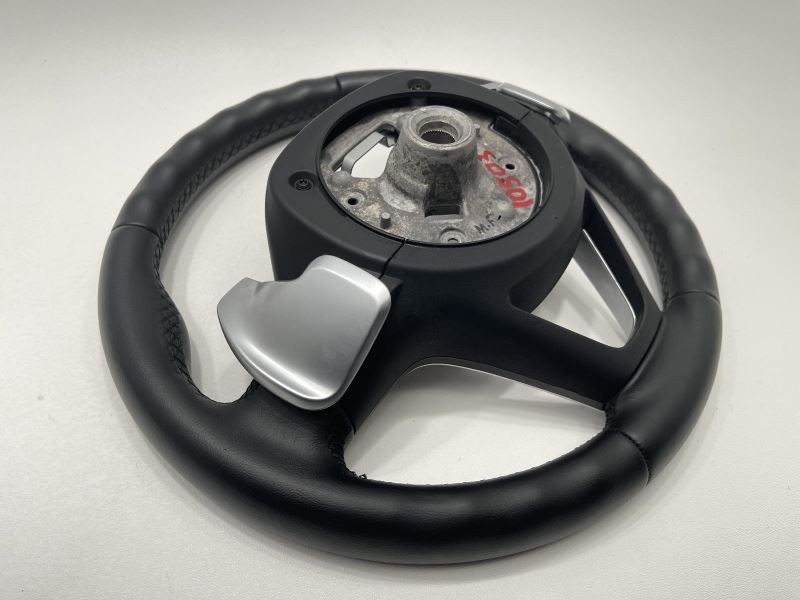19 BMW I8 STEERING WHEEL BLACK W/CONTROLS W/SHIFT PADDLES 1.5L -ROADSTER- 53708