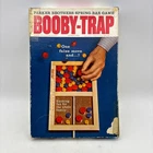 VINTAGE Wooden Booby Trap 1965 Parker Brothers Classic Spring Action Game