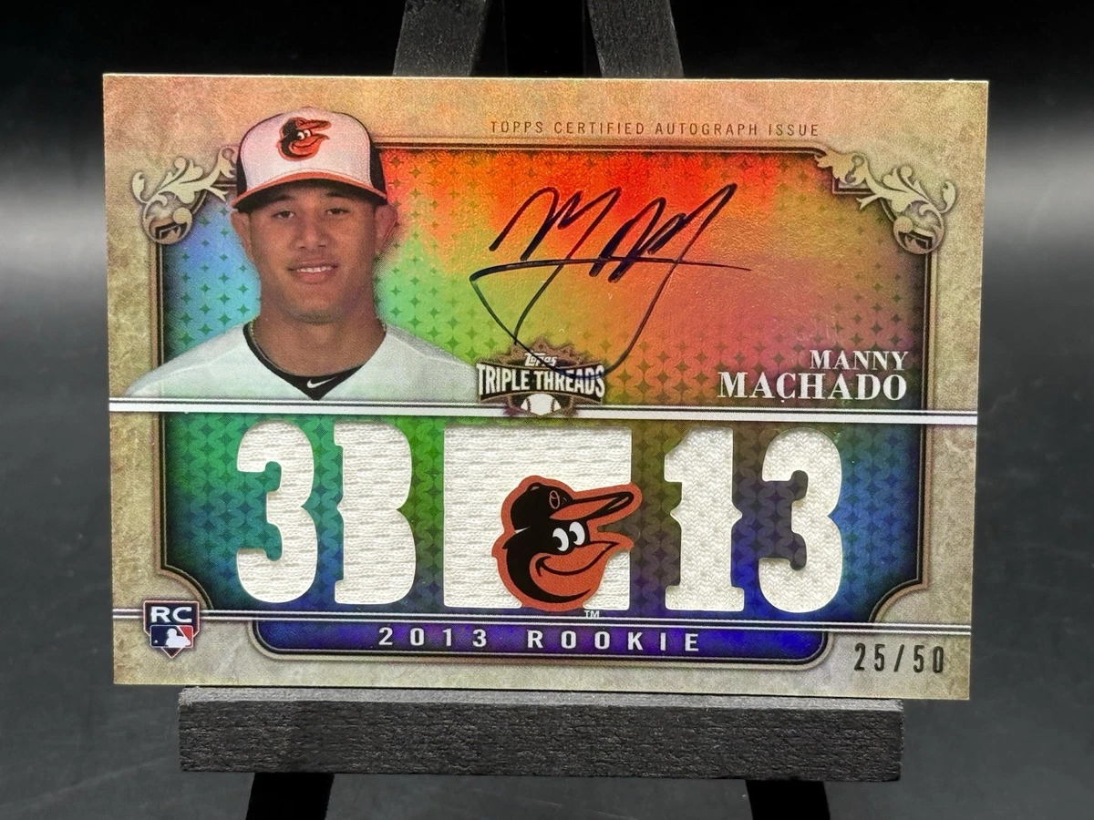 Manny Machado Rookie Baseball Trading Cards for sale | eBay