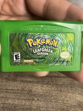 Pokemon Leaf Green GBA Authentic - Save Tested Gameboy Advance Cartridge ONLY