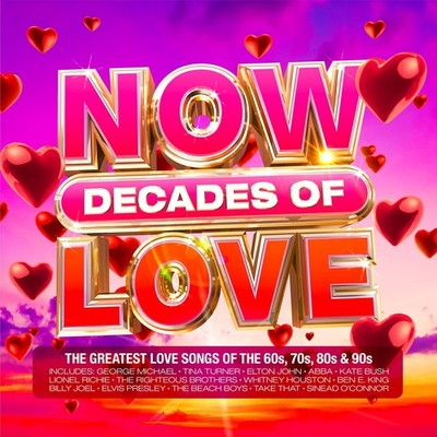 Various Artists Now Decades of Love (CD) Album (US IMPORT)