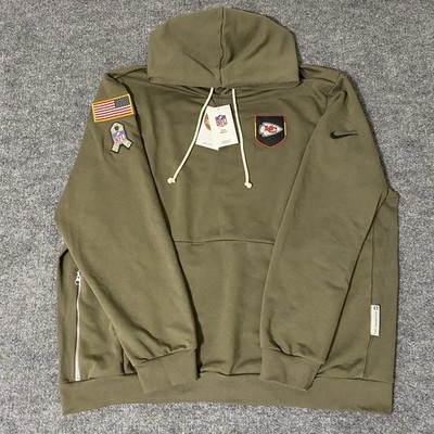 Nike Kansas City Chiefs Salute To Service Standard Issue Hoodie Mens 3XL NWT