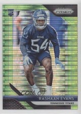 2018 Panini Prizm Rookie Neon Green Pulsar Prizm Rashaan Evans #251 6o3