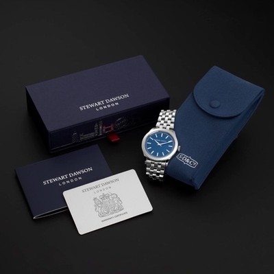 New, Stewart Dawson Men's Watch - Westminster - Silver