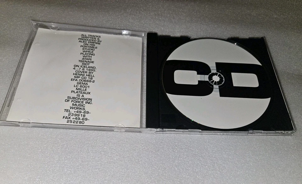 Low on Ice (The Iceland Sessions) by Alec Empire CD 1997 Mille Plateaux Foto 3 de 4