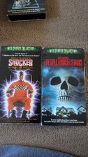 “Wes Craven VHS Lot Shocker + People Under The Stairs Horror Tested Works”