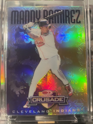 Manny Ramirez [Red] #18 1998 Donruss Crusade card