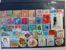 JAPAN, Lot mit 38 gestempelten Marken, ansehen