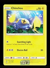 Pokemon Chinchou 49/149 LP SM Base Set