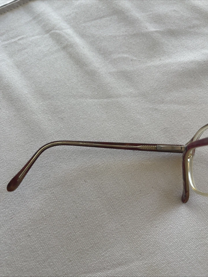 marco gafas borgoña vintage 53-16-140140mm B904 Foto 3 de 4