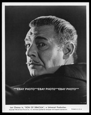 SON OF DRACULA Universal Horror LON CHANEY JR Portrait PHOTO