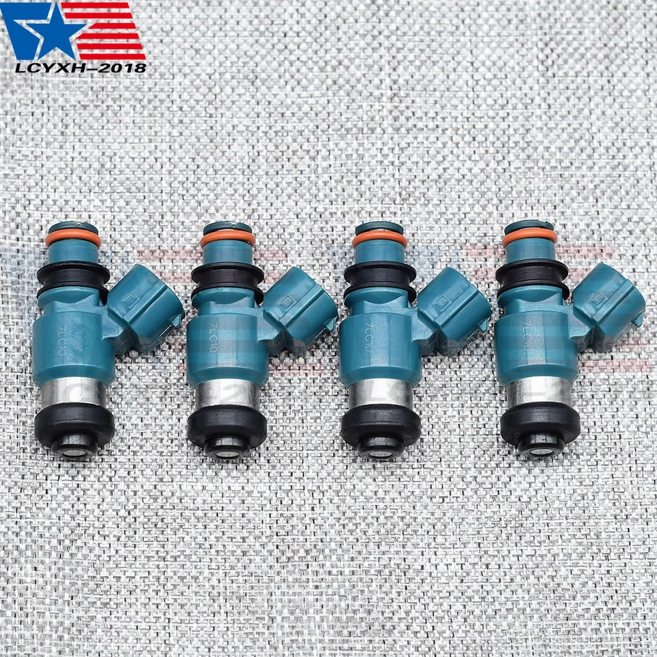 New Set of 4 Fuel Injectors Fits For Yamaha YZF-R6 2008-2020 13S-13761-00-00 USA - Image 3 of 4