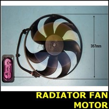 Radiator Fan Motor Centre Fits VW BORA Opt1/2 2.0 BER BEV BHP CBPA CFEA 638150