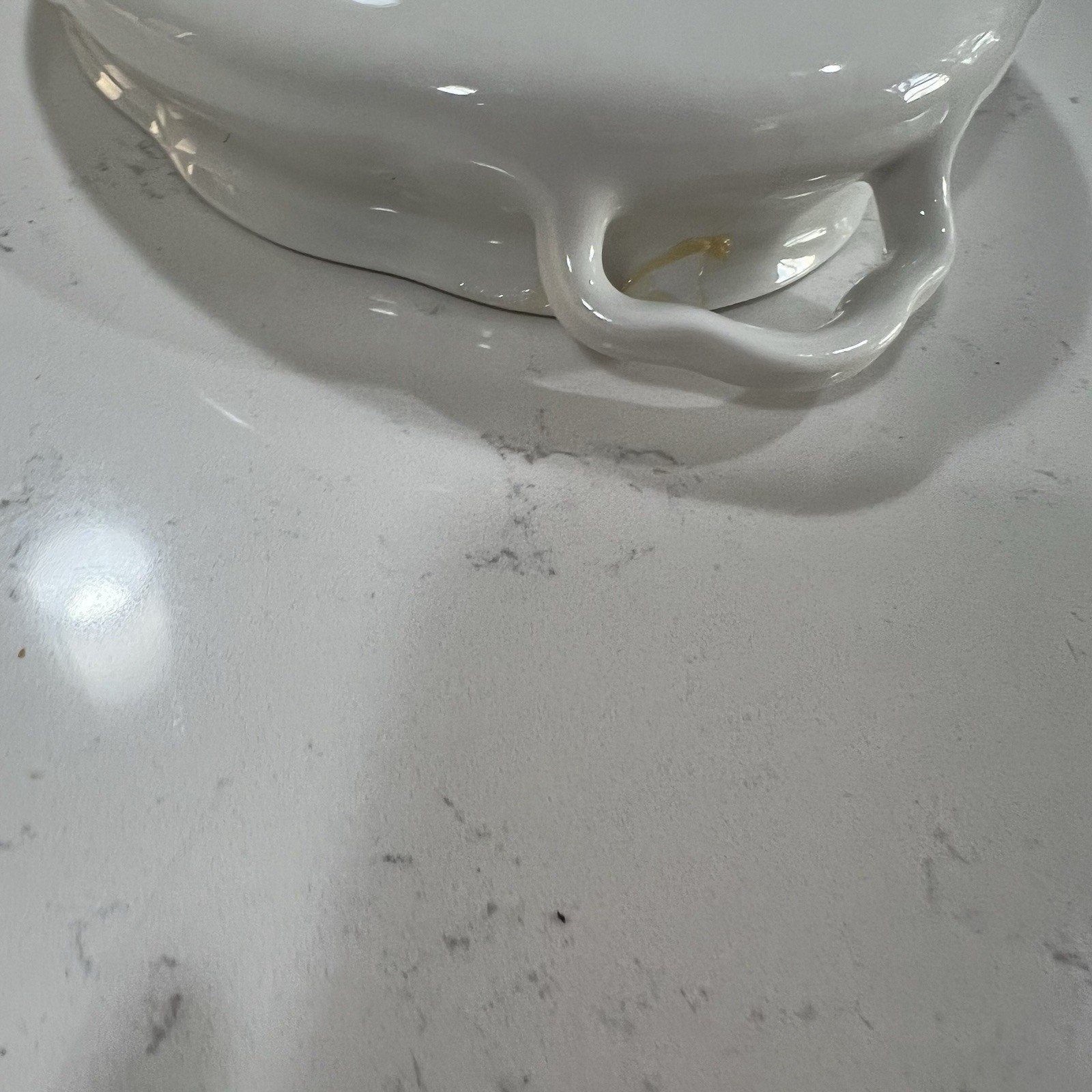 Vintage Covered Dish Tureen Soup Serving Bowl O. P. Co. Syracuse White Lid China