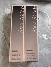 2 Mary Kay CC Cream Medium To Deep 072824 SPF15 1oz, EXPIRED NOS NIB