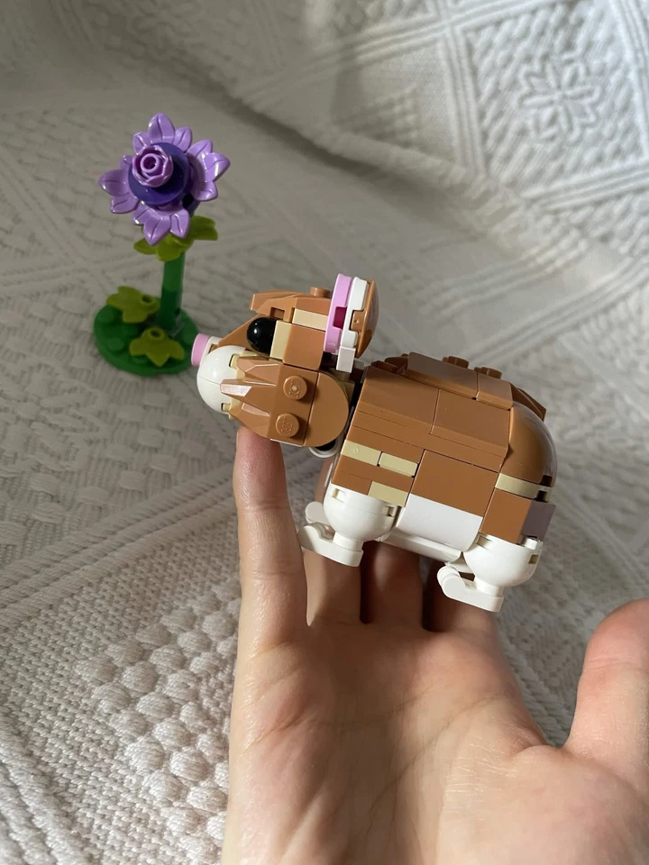 LEGO Creator 31376 Cute Hamster with a Flower, photo 4 of 5