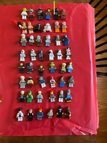 LEGO Star Wars Minifigure Lot 60+Minifigures + Various Accessories & Extras