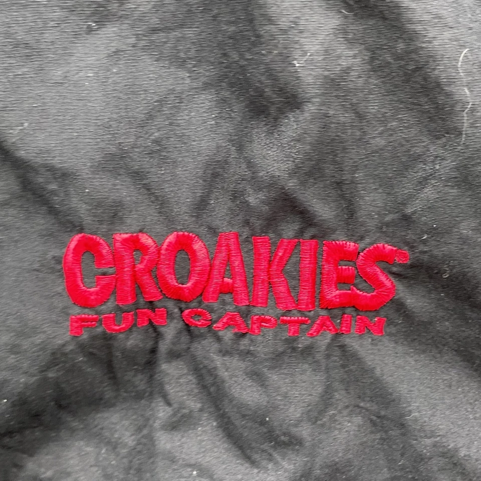 Chaqueta de bombardero cortavientos croakies vintage pequeña retro Gorpcore ropa de calle años 90 Foto 3 de 4