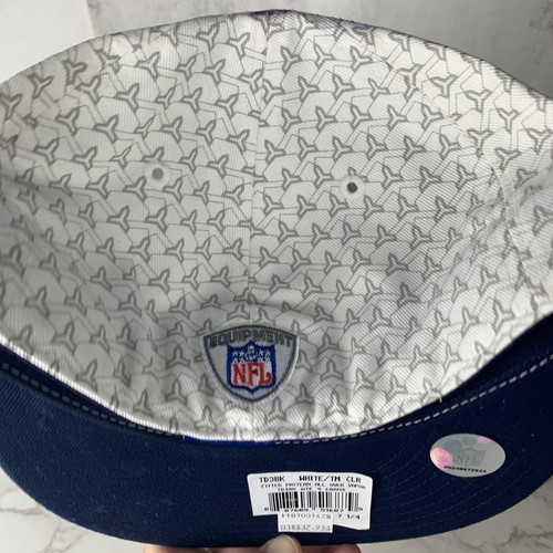 Deadstock Y2K St. Louis Rams Los Angeles LA VTG All Over Print NOS Hat Cap 7 1/4 - Picture 4 of 8