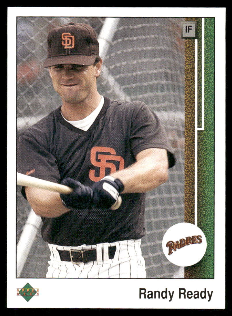 Randy Ready 1989 Upper Deck #474 San Diego Padres