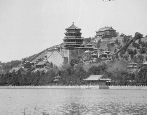 Summer Palace and Lake China Yihe Yuan 1924 OLD PHOTO - Picture 1 of 1