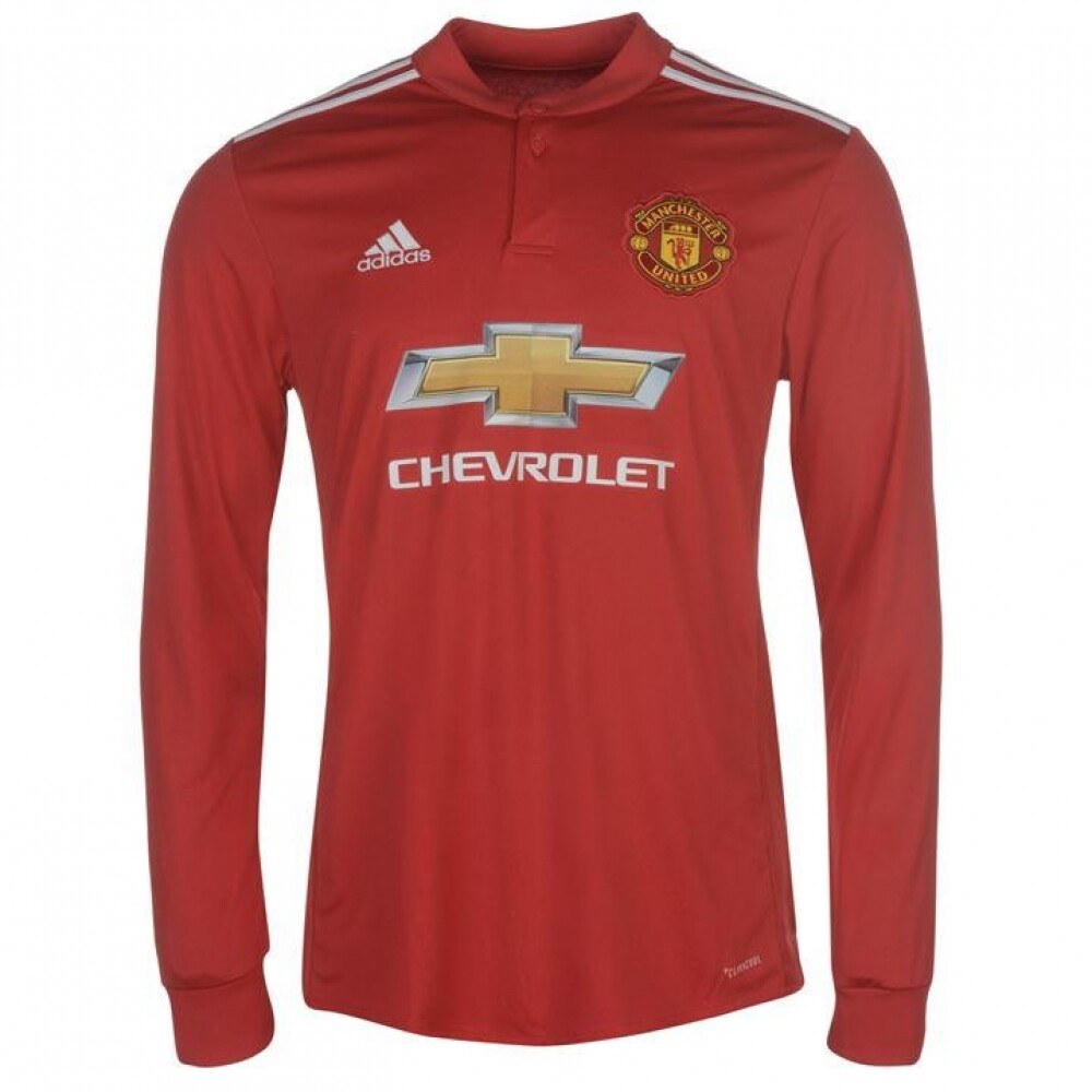 Adidas Manchester United [Size 140/164] Men's Home Long Sleeve