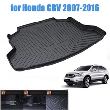 Trunk Liner Cargo Mat TPO Waterproof Fit for Honda CRV 2007-2016 All Weather