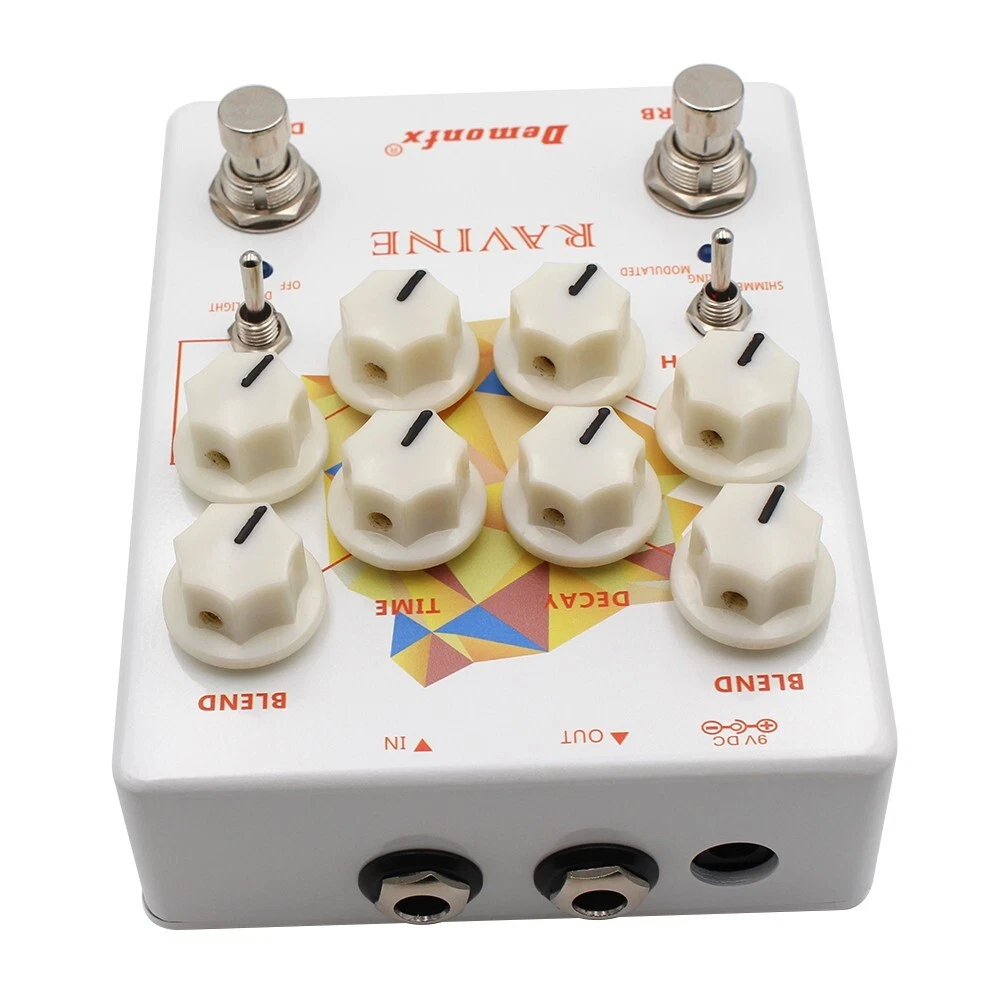 Demonfx RAVINE Reverb Delay Numerous Set Options Just Arrived Fast U.S. Ship