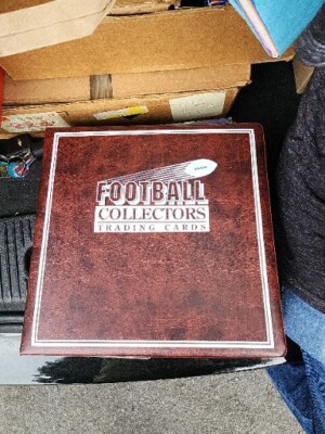 Football Collectors Trading Cards Binder | eBay