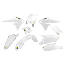 Cycra Powerflow Complete Plastic Kit Set White Fits YAMAHA YZ250F YZ450F