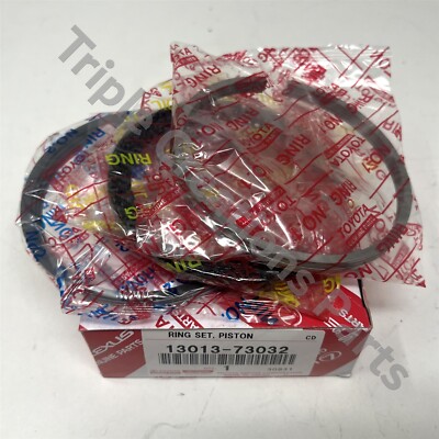 Genuine 1301373032 Toyota Ring Set Piston 13013-73032 OEM | eBay