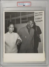 Nat King Cole & Maria Type 1 PSA Graded 8x10 Photo Stamped & Slabbed Rare 1965