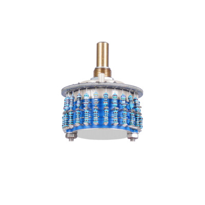 2pole 24step 25K Mono Potentiometer Rotary Switch Attenuator Volume Control Pot