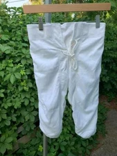 New Martin FPYSL65 White Youth Slotted Football Pants Free US Shipping (G14)