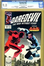 Daredevil #257 CGC 9.8 -Punisher cover & story - Kingpin/Typhoid Mary appearance