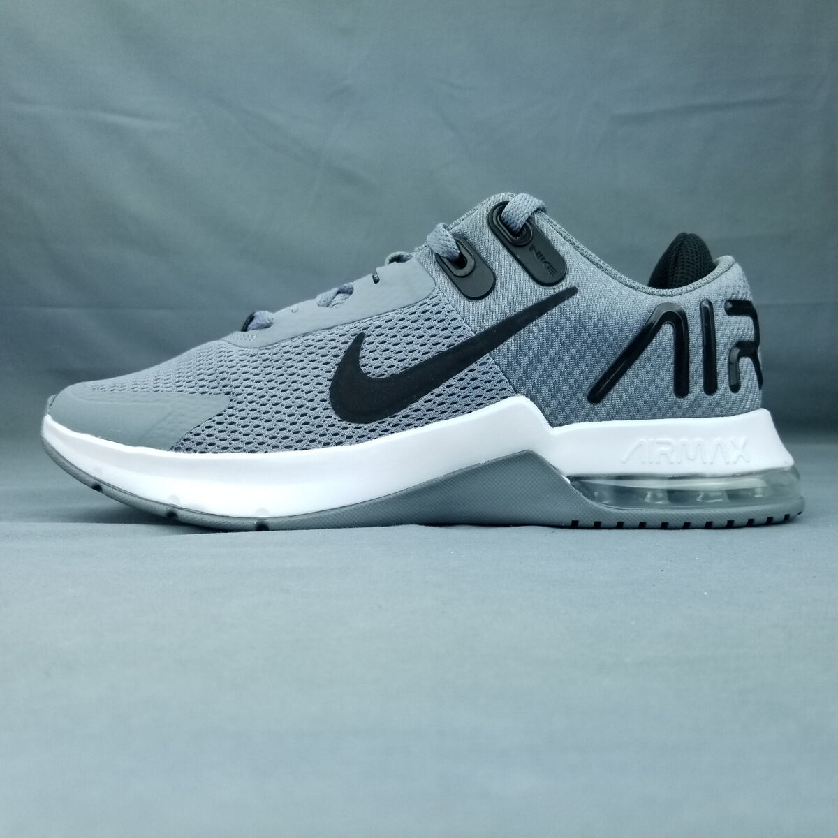 NIKE Air Max Alpha Trainer 4 Men's Sneaker CW3396 001 Gray NIKE Air Max Alpha Trainer 4 Men's Sneaker CW3396 001 Gray