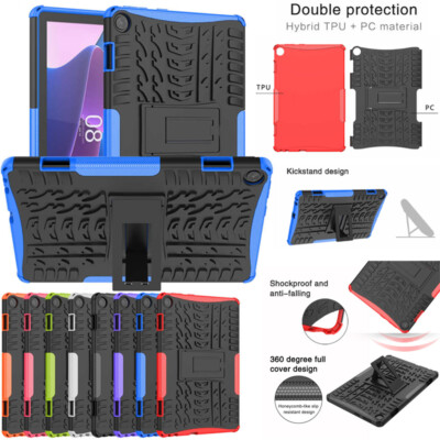 For Lenovo Tab M10 3rd Gen TB328FU 10.1'' Heavy Duty Shockproof Stand Case Cover/