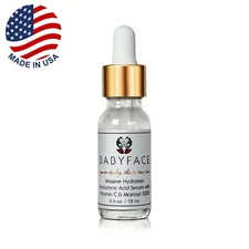 Babyface Hyaluronic Acid Serum Wrinkle Matrixyl Vitamin C Anti Aging Plumping