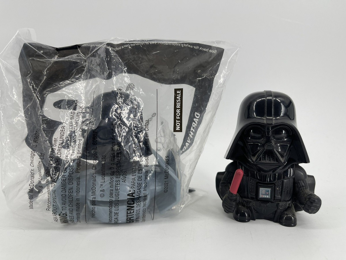 McDonalds Burger King Darth Vader Star Wars Figure Lot Vintage 2005 2021
