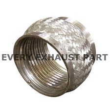 4 inch x 4" ILOK Stainless Exhaust Flex Tube Joint Flexi Repair 101mm x 100mm