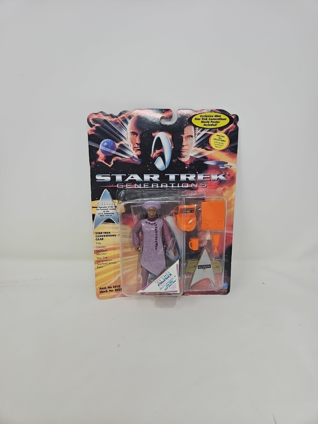 Star Trek Generations Guinan Playmates Action Figure 1994