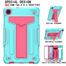 For 2020 Samsung Galaxy Tab A 8.4" T307 Heavy Duty shockproof Stand Case Cover
