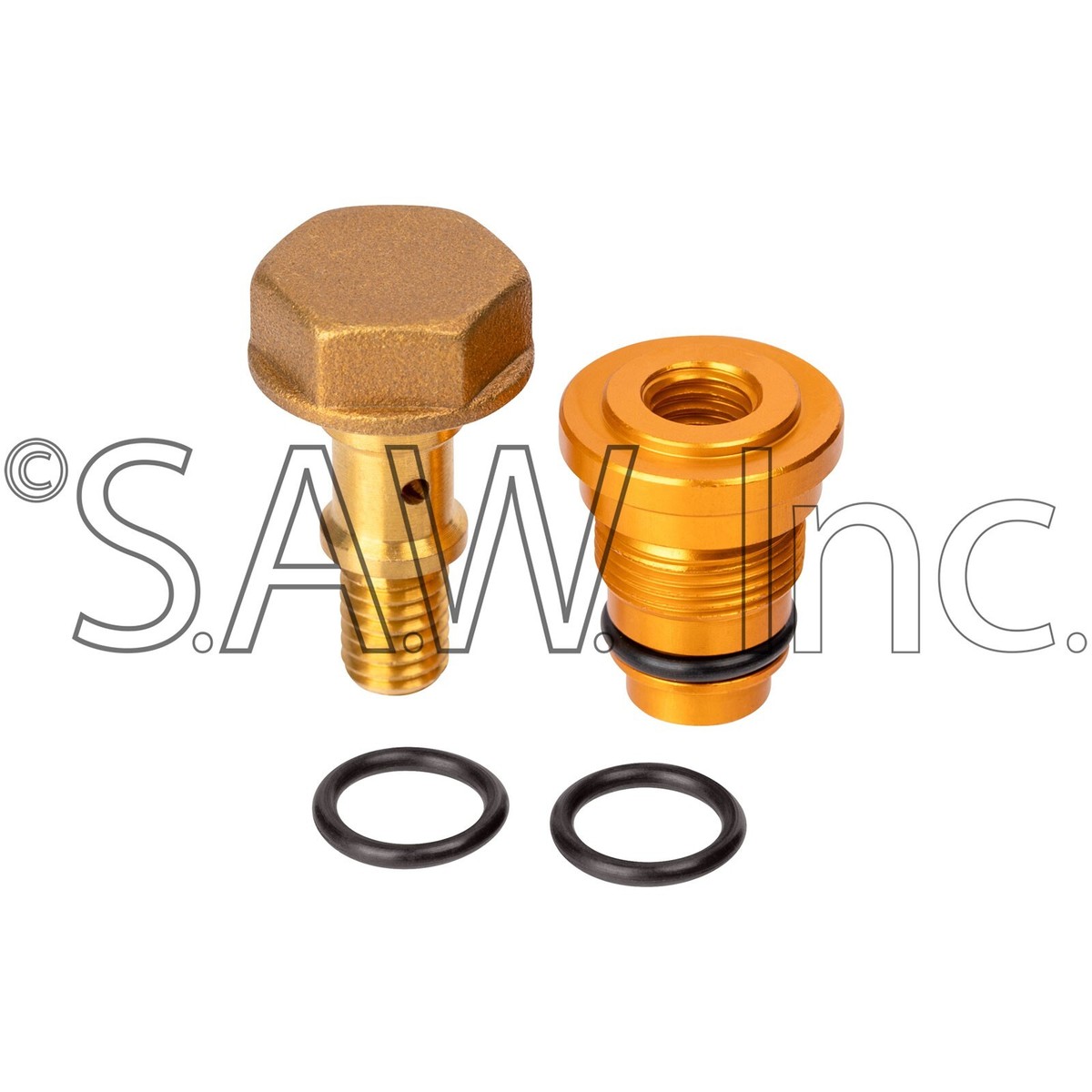 7115203BBK DeWalt DXPW3224 / 3224i OEM Idle Down Valve Banjo Bolt