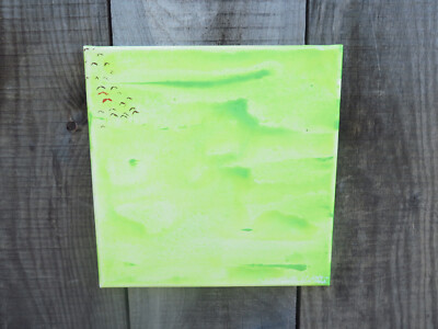 A Painting #47 abstract acrylic ''MY FLOW'' 10''X10'' By Moda Monterotti