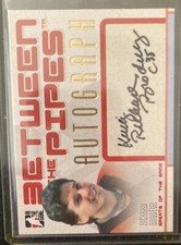 2006-07 King Richard Brodeur Between The Pipes Greats of the Game Autograph Auto