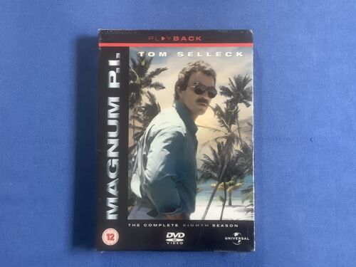 Magnum P I DVD  -The Complete Eighth Season -Tom Selleck  Brand New Sealed - Picture 1 of 2
