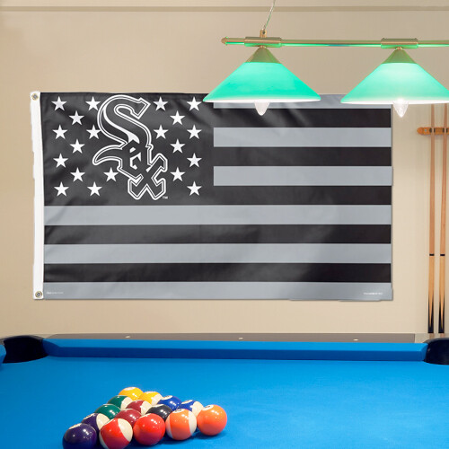 WinCraft Chicago White Sox 2x3 Foot Flag - Small Team Banner With Grommets, 100% Polyester 3 thumbnail image