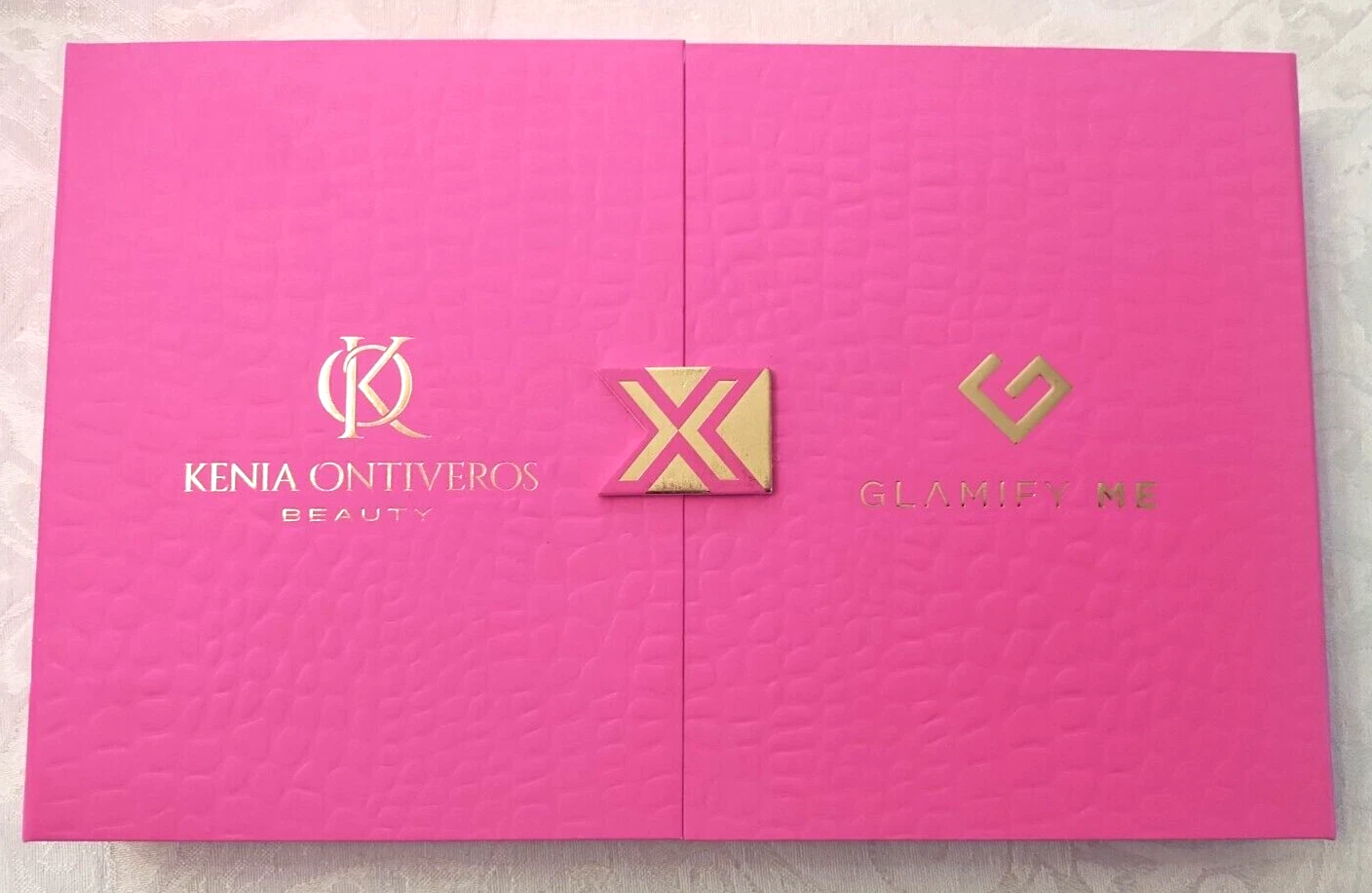 Kenia Ontiveros Beauty Glamify Me Makeup kit Eyelashes Girls Glam Sealed