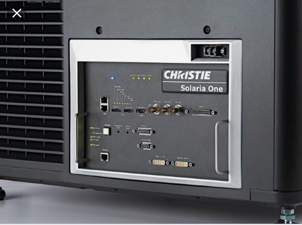 CHRISTIE SOLARIA 1 DCI CINEMA PROJECTOR ( We Buy/Sell Your CHRISTIE SOLARIA 1 DCI CINEMA PROJECTOR ( We Buy/Sell Your